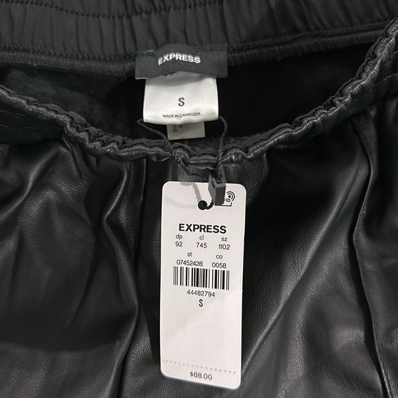 Leather joggers - Picture 2 of 4